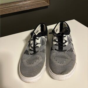 Clarks Black and White Women's Sneakers